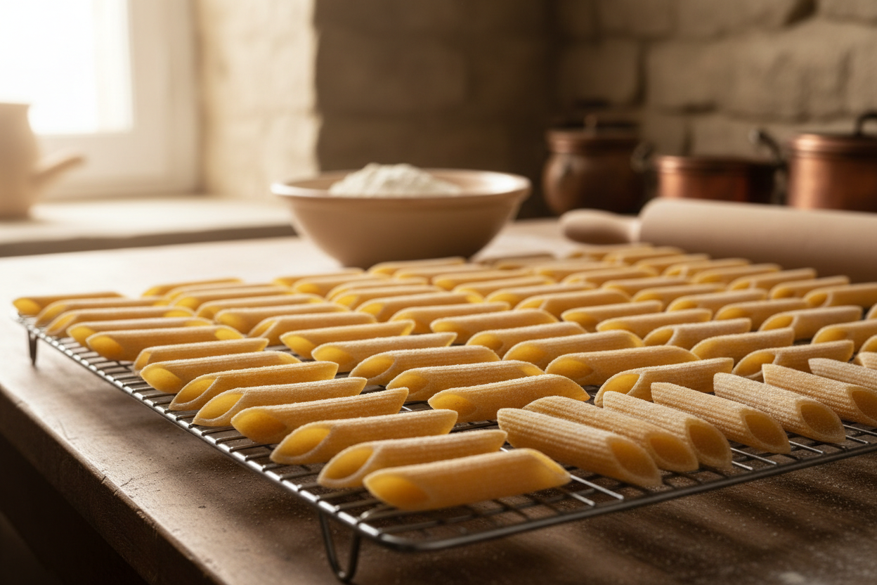 Easy Homemade Pasta with Fresh Milled Flour