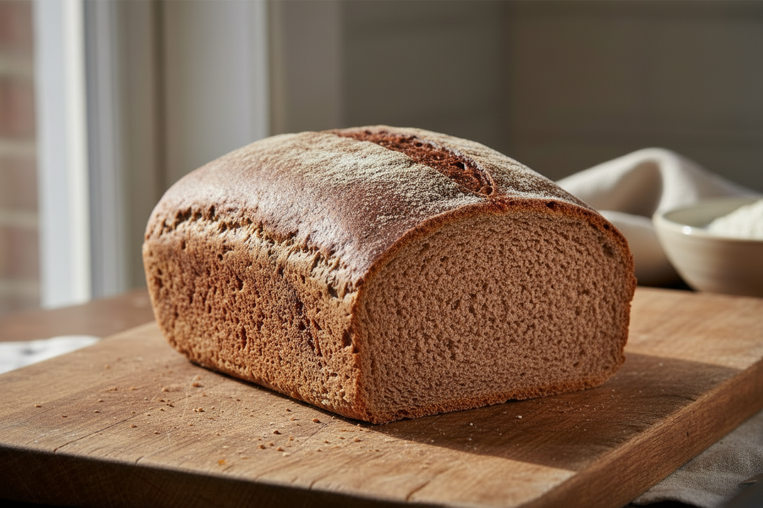 Sourdough Rye Bread with Fresh Milled Flour
