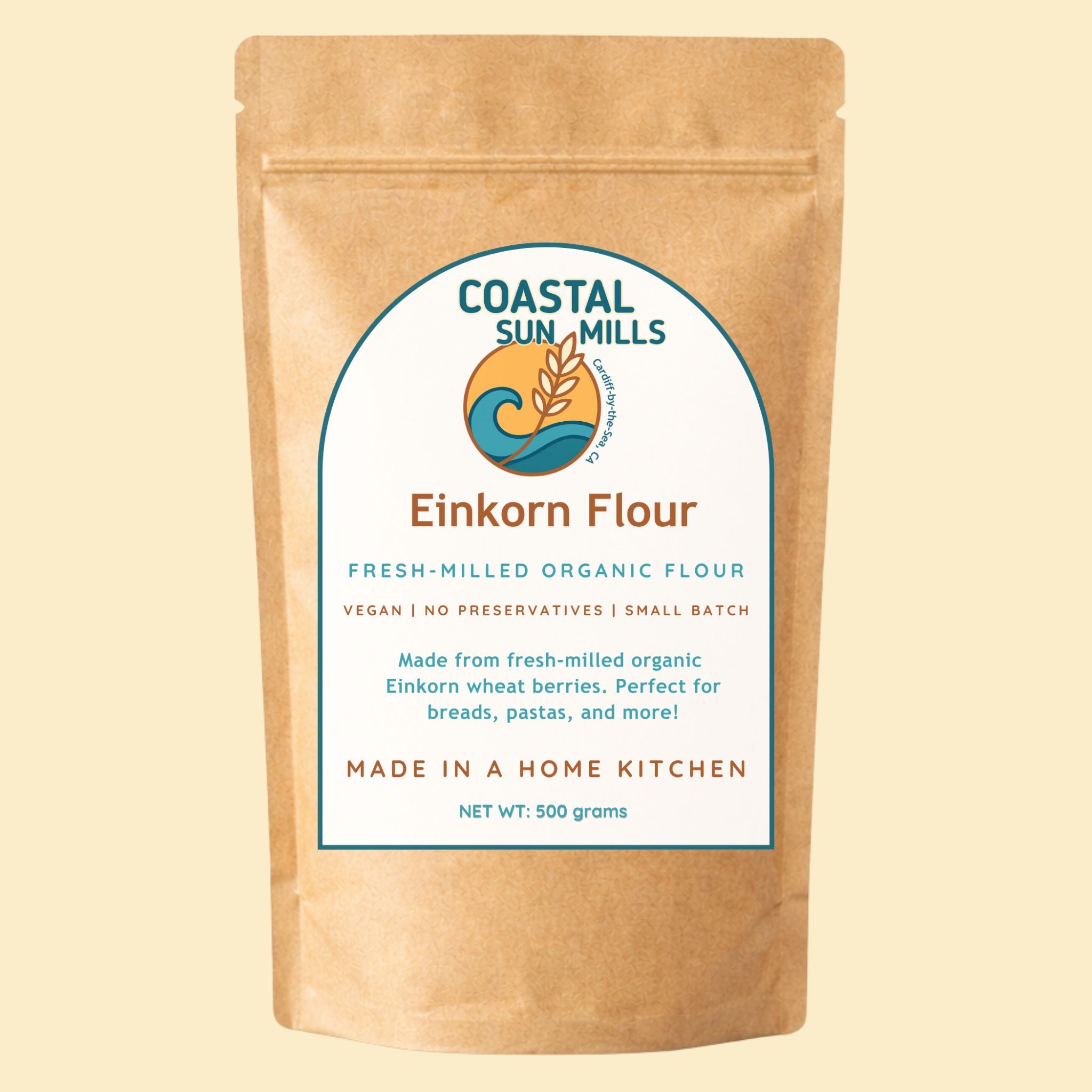 Coastal Sun Mills Organic Einkorn Flour